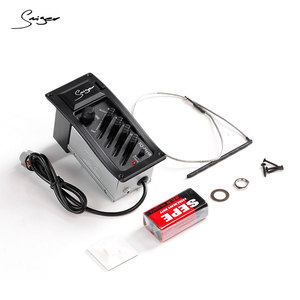 Bộ Cân Bằng EQ 4 Băng Tần Giá Rẻ, Bộ Pick Up Âm Thanh Cho Guitar Preamp 7545R, Bộ Cân Bằng Âm Trầm Gỗ 4 Băng Tần: Bass/Pres/Tres/Midd 300 Chiếc - Product Image 2