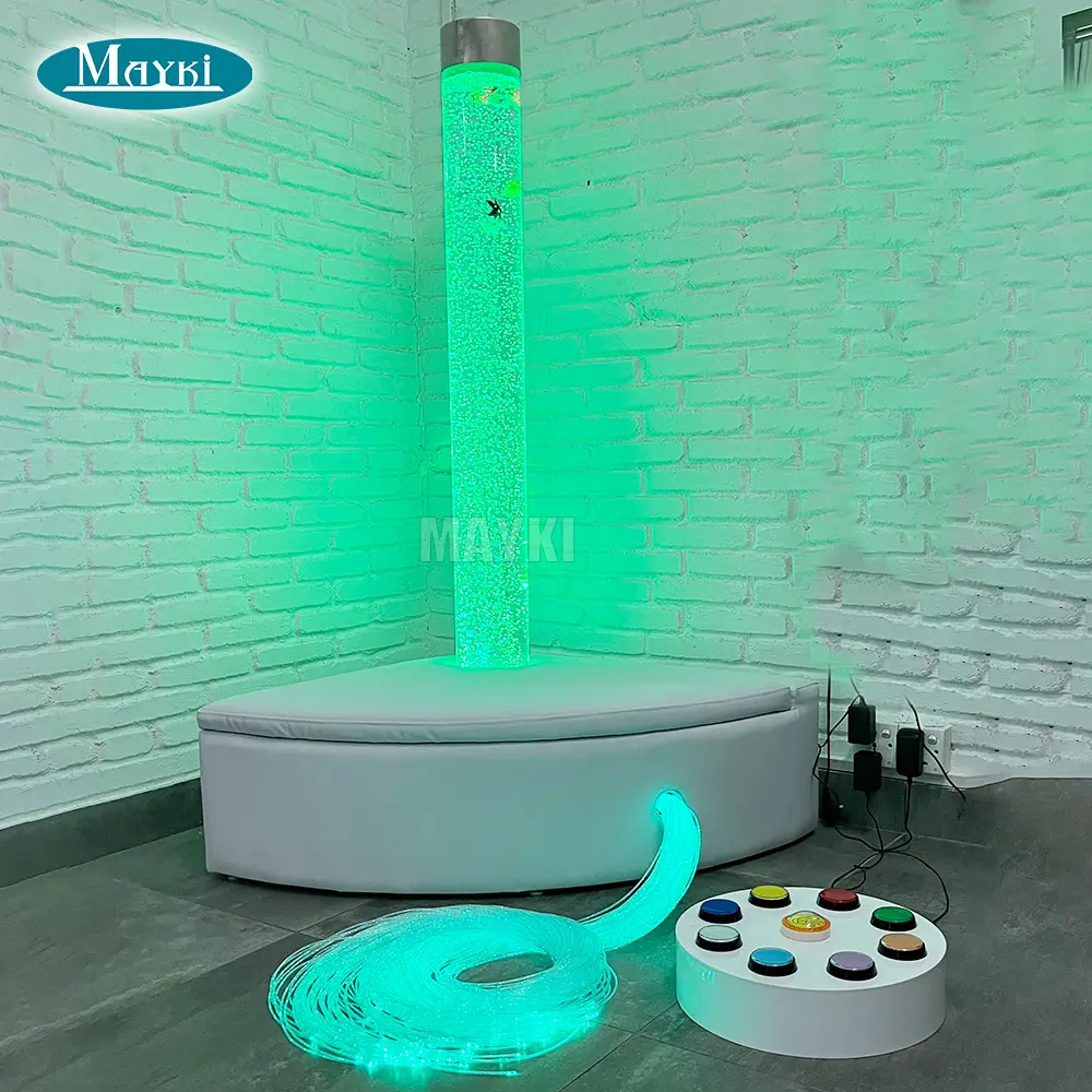 Várias cores calmantes LED Bubble Tube Superactive LED Bubble Tube com controlador