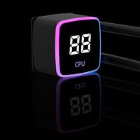 Système de refroidissement liquide pour processeur AntarcChill 360 Radiator tout-en-un, compatible Intel et AMD, kit d'écran numérique avec logo personnalisé pour OEM