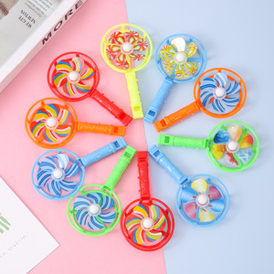 ของเล่นกังหันลมสีสันสดใสสำหรับเด็กของเล่นพลาสติกย้อนยุคสำหรับเด็กอายุ 4-6 ปี - Product Image 3