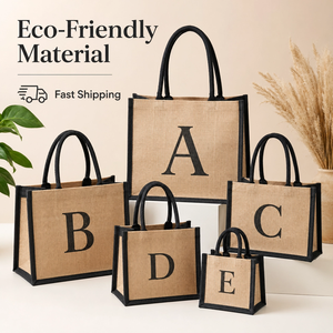 Sac fourre-tout <span class=keywords><strong>de</strong></span> shopping en <span class=keywords><strong>jute</strong></span> tendance avec lettres, poignée longue, fermeture à tirette, patchwork en <span class=keywords><strong>toile</strong></span>, doublure en coton, sac <span class=keywords><strong>de</strong></span> plage réutilisable en <span class=keywords><strong>toile</strong></span> <span class=keywords><strong>de</strong></span> <span class=keywords><strong>jute</strong></span> - Product Image 1