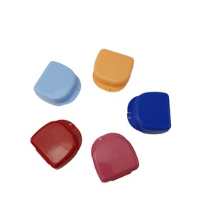 Portable <b>Denture</b> Case LK-405 Plastic Orthodontic Storage <b>Box</b> For Adult Oral Care - Product Image 4