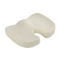 Correcteur de Posture en mousse à mémoire de forme pour sciatique, coussin d'assise ergonomique pour bureau, chaise, voiture