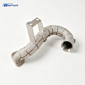 Tubería de escape de alto flujo para Mercedes A200 W177 1.3T M282, acero inoxidable 304, ajuste directo, mejora del sistema de escape con escudo térmico - Product Image 1