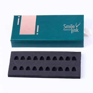 Custom Logo Gedrukt Lade Gleed Uit Tandheelkundige Fineer Verpakking Karton Papier Doos Met Schuim - Product Image 3