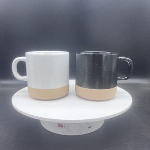 แก้วเซรามิกเคลือบรูปดาวดีไซน์ทันสมัยเป็นมิตรกับสิ่งแวดล้อมพร้อมพื้นด้านล่างสำหรับใช้เสิร์ฟกาแฟในร้านกาแฟ - Product Image 2