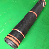 Filet de paintball 100% HDPE noir 180 g/m² pour terrain de paintball et airsoft
