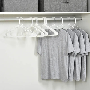 Perchas de Plástico Negras Super Resistentes para Trajes, Perchas de Ropa de Alta Calidad Premium para Uso en Armarios - Product Image 6