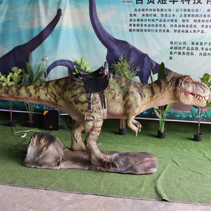 Winkelcentrum Elektrisch Aangedreven Muntenbediende Rijdende Robot Animatronische <span class=keywords><strong>Dino</strong></span> Dinosaurus - Product Image 3