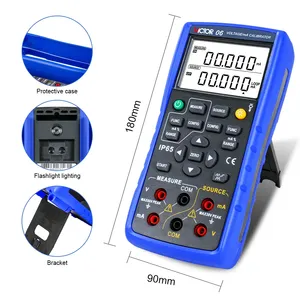 Victor ruoshui 06 Điện áp <span class=keywords><strong>ma</strong></span> <span class=keywords><strong>calibrator</strong></span> IP65 đo lường và nguồn chức năng Độ chính xác 0.05% 24V vòng lặp điện cầm tay <span class=keywords><strong>calibrator</strong></span> - Product Image 4