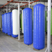 Gamme complète de réservoirs et de boîtiers de filtration en PRV avec cuve sous pression pour le traitement de l'eau industrielle, garantie 1 an