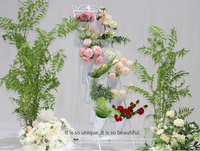 Nouveau support à fleurs extérieur à plusieurs niveaux pour mariages, étagère haut de gamme pour fleuriste, présentoir pour seaux à fleurs