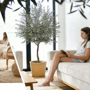 Plante artificielle très vendue, combinant des oliviers en pot, <span class=keywords><strong>olivier</strong></span> artificiel de haute qualité pour la décoration intérieure - Product Image 3