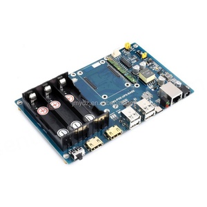 Carte d'extension d'alimentation sans interruption (ASI) dédiée au Raspberry Pi CM4 avec ports Ethernet Gigabit et 2 interfaces HDMI - Product Image 3