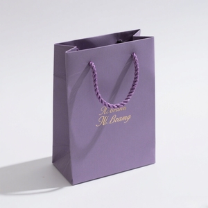 Biểu Tượng Tùy Chỉnh In Sang Trọng Các Tông Màu Trắng Chai Rượu Vang Túi Giấy Có Tay Cầm, Thân Thiện Với Môi Tráng Có Thể Gập Lại Quà Tặng Mua Sắm Túi - Product Image 3