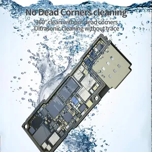 MECHANIC IClean E08P Nettoyeur à Ultrasons Outil de Réparation pour Téléphone Portable Caméra Carte Mère Pince à Épiler Fer à Souder Pointe Outil de Nettoyage - Product Image 2