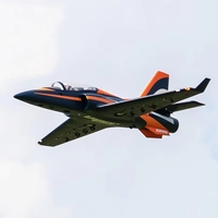 Avion RC FMS 90mm à ventilateur cannelé EDF Jet Super Viper 6 canaux avec ailerons, envergure 1400, grand modèle, avion de loisir, PNP
