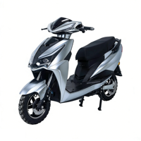 Moto électrique de tourisme rapide 1000W 72V au lithium sans balais avec un design élégant et une vitesse maximale de >80 km/h