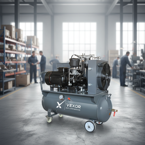 <span class=keywords><strong>Compresseur</strong></span> <span class=keywords><strong>d</strong></span>'<span class=keywords><strong>air</strong></span> électrique mobile 2-en-1 intégré avec vis, 4 kW, 5,5 kW, 220 V, 8 bars, <span class=keywords><strong>pour</strong></span> <span class=keywords><strong>atelier</strong></span> mécanique - Product Image 1
