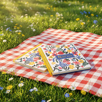 Carnet à spirales A5/A4 à couverture rigide sur le thème des fraises, 100 feuilles de papier de haute qualité, agenda personnalisé avec logo, cadeau