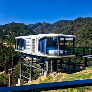 SKYLINE Casa Móvil Cápsula <span class=keywords><strong>Espacial</strong></span>, Salón de Té, <span class=keywords><strong>Estación</strong></span> para Puntos Turísticos al Aire Libre, Almacén Apple, Salón para Celebridades de Internet, Casa Contenedor - Product Image 2