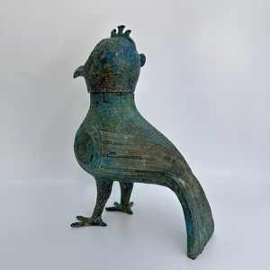 Águila Zun exquisito artefacto artesanal de Metal antiguo contenedor de vino ritual chino utilizado por nobles de alto rango Shang Zhou dinastías - Product Image 5