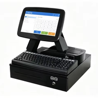 Système de point de vente tout-en-un série A600, Intel Core I3/i5/i7, Windows, écran large, clavier programmable, tiroir-caisse électrique