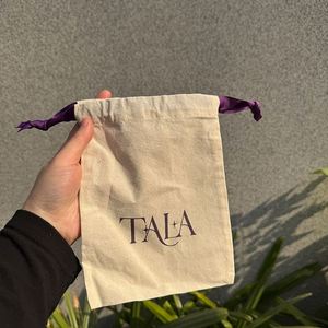 100% Organic Cotton Canvas <b>Pouch</b>, Personalized Colorful <b>Drawstring</b> Bag, Custom Fashion Jewelry Bag - Product Image 3