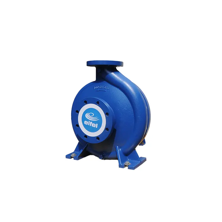 High Efficiency Cast Iron Casing Single-Stage Centrifugal Pump 4 Sizes Shaft Water Drainage Electric Marine OEM Customizable