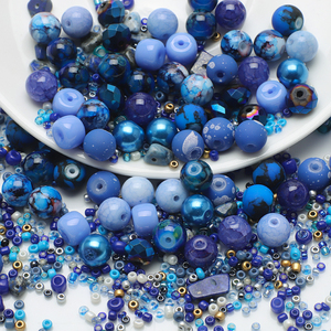 Perles <span class=keywords><strong>de</strong></span> verre violettes brillantes Zhubi, mélange <span class=keywords><strong>de</strong></span> perles <span class=keywords><strong>de</strong></span> rocaille, gouttes <span class=keywords><strong>de</strong></span> 8 mm, perles rondes en cristal pour la fabrication <span class=keywords><strong>de</strong></span> bijoux, bracelets DIY - Product Image 4