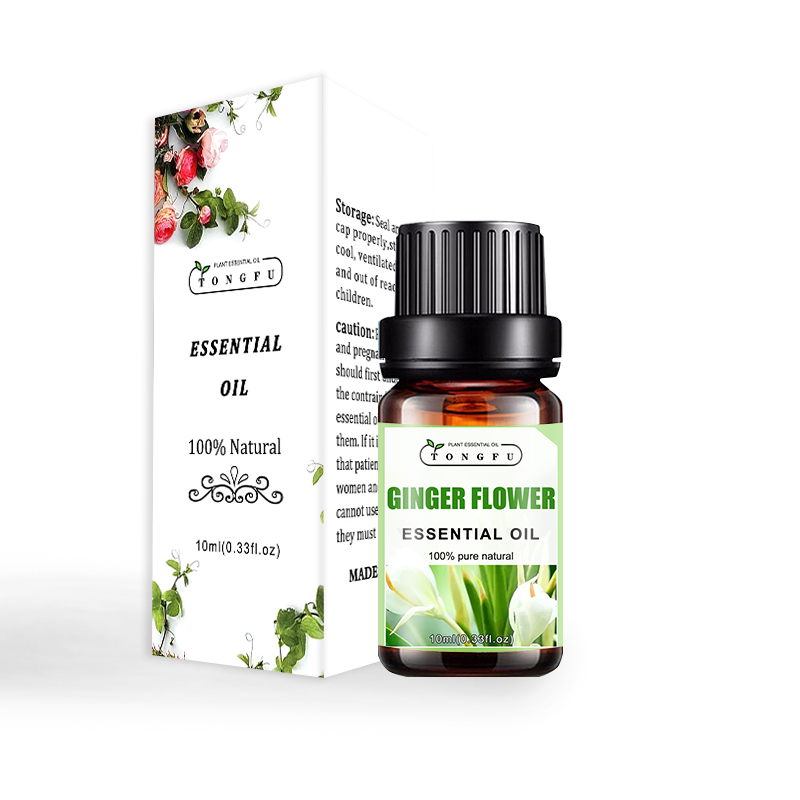 Фабрика OEM 100% натуральная Имбирная Лилия/цветочное масло оптом натуральное имбирное эфирное масло бабочки для ароматерапии массаж по уходу за кожей