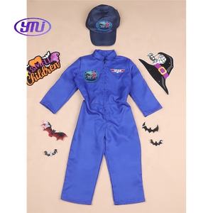 <span class=keywords><strong>Disfraz</strong></span> de astronauta para niños y niñas, conjunto de juego de rol, mono espacial con gorra, disfraces de Cosplay para - Product Image 4