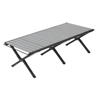 Table de pique-nique pliante pour le pique-nique, le barbecue et la randonnée avec sac de transport, multi-usages pour le jardin, l'arrière-cour, la plage