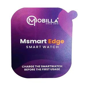 ฟิล์มกันรอยหน้าจอสมาร์ทวอทช์ Mobilla Msmart Edge  แบบ PET ป้องกันรอยขีดข่วน - Product Image 1