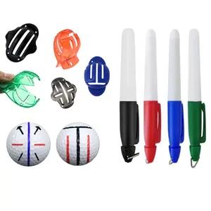 Factory Supply Golf Ball Pen Golf Accessories Golf Ball Line Markers Drawing Marking Pen