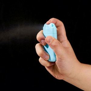 Mairun - Botella de Spray de Bolsillo de Plástico PP Rosa de 20 ml, con Bomba Pulverizadora, Sellador, Gancho, Impresión Serigrafiada, Spray Desinfectante para Manos, EE. UU. - Product Image 5