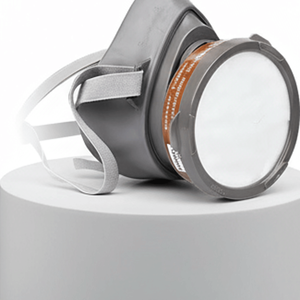 3300 सस्ती कीमत आधा चेहरा श्वासयंत्र मास्क धोने योग्य डिए सैंडिंग पेंटिंग टैप रासायनिक 3-परत सांस लेने वाले वाल्व कम सांस लेने वाले - Product Image 3