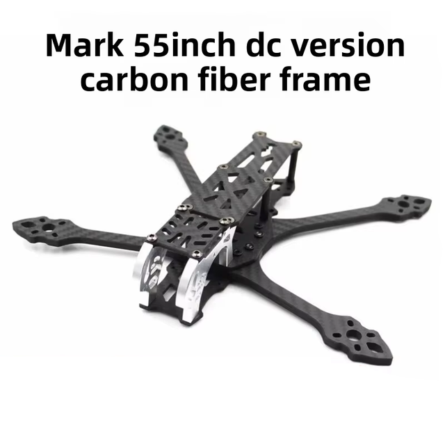 MAK5 5Inch DC Edition FPV Drone Beginner Friendly Non-Gap 3D Printing Parts MARK5 Carbon Fiber Frame