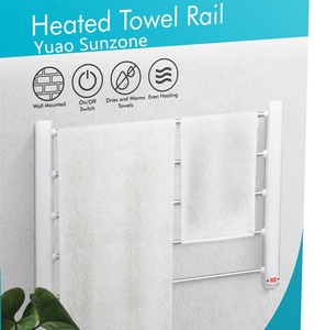 Authentique 	 <span class=keywords><strong>Porte</strong></span>-serviettes <span class=keywords><strong>mural</strong></span> <span class=keywords><strong>chauffant</strong></span> avec toutes les certifications - Product Image 6
