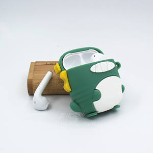 Étui pour casque sans fil intra-auriculaire en forme de <span class=keywords><strong>dinosaure</strong></span> en silicone pour personnages de dessins animés mignons à bas prix - Product Image 5