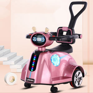 Coche Eléctrico Infantil con Control Remoto de Cuatro Ruedas <span class=keywords><strong>para</strong></span> Niños y Niñas, Coche de Juguete con Función de Balanceo <span class=keywords><strong>para</strong></span> Niños, Puede Transportar Personas - Product Image 4