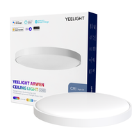 YEELIGHT Mijia plafonnier encastré Arwen 550S, télécommande, maison intelligente, fonctionne avec Ok Google, Amazon Alexa pour chambre à coucher