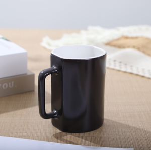 Taza de Cerámica Cuadrada Bicolor para Sublimación, con Asa Cuadrada, Lista para Transferencia de Calor, Personalizable con Logotipo y Foto, Venta al Por Mayor - Product Image 6
