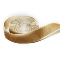Rubans gros-grain personnalisés en gros, largeur 1 pouce (2,5 mm), simple face, pour la décoration de vêtements, ruban élastique en velours haute ténacité