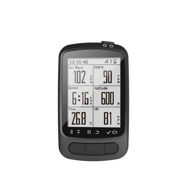 Chileaf CL600 Professional Bike Computer with BDS + GPS Positioning Waterproof and Speed Sensor