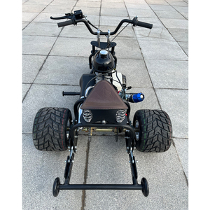 <span class=keywords><strong>Triciclo</strong></span> de Derrape a Gasolina de 212cc y 8.5hp, 4 Tiempos, Velocidad Máxima de 60km/h, Todoterreno, para Parques al Aire Libre, <span class=keywords><strong>Triciclo</strong></span> de Carreras para Adultos, Kart de Derrape a Pedales - Product Image 4