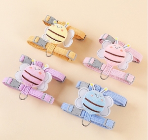 US LOCAL STOCK pequeño gato arnés ala decoración caminar chaleco Correa conjunto para gatos perros pequeños ajustable mascota gato arnés Accesorios - Product Image 2