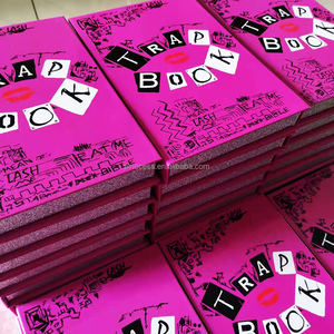 Burn book eyelash book lashpackaging eyelash packaging box custom logo