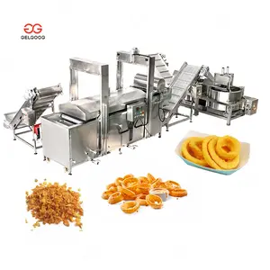 Preço de fábrica pequena secagem frita cebola fritar e fritar máquina para cebola frita