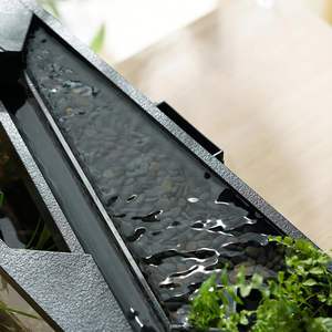 ウォーターポンプと生態系循環システムを備えた<span class=keywords><strong>2.5</strong></span>ガロンの小型アクリル水族館耐久性と省スペースの水族館 - Product Image 5